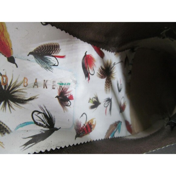 Ted Baker Haked 4 Mens Black Leather Lace Up Derbys Size US 8 EUR 41 - Picture 6 of 16